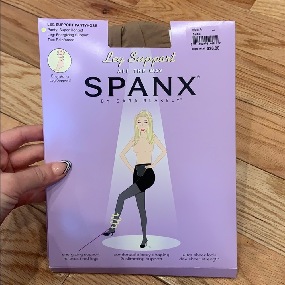 Spanx leg support pantyhose!